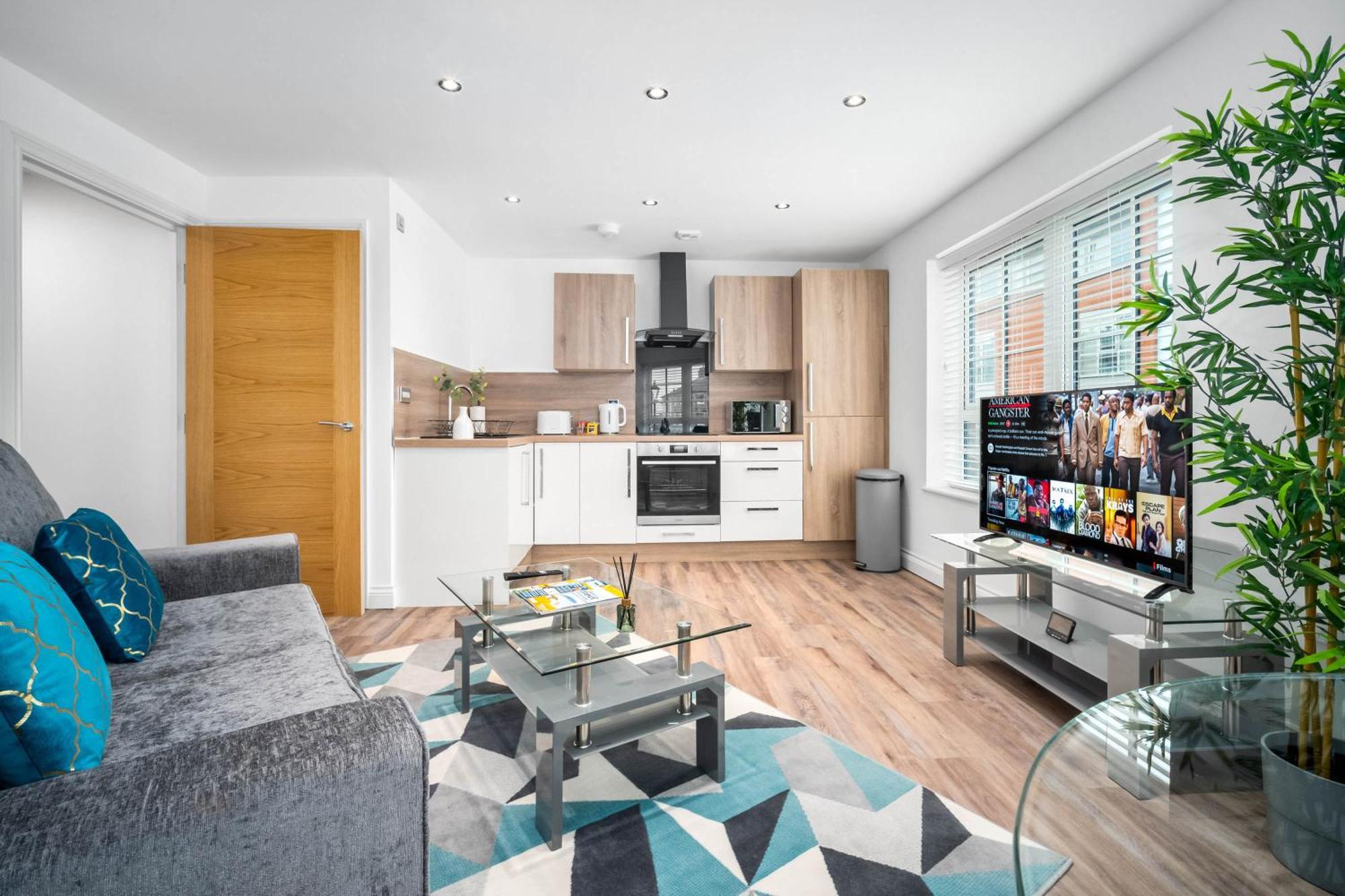 Luxury One Bed Apartment - Jewellery Quarter - Top Rated - 2Cs Birmingham Bagian luar foto